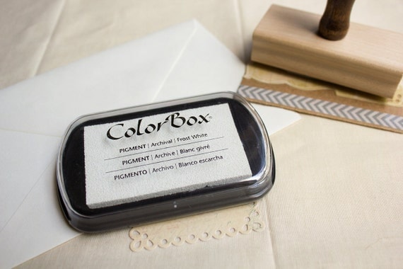 colorbox white ink pad