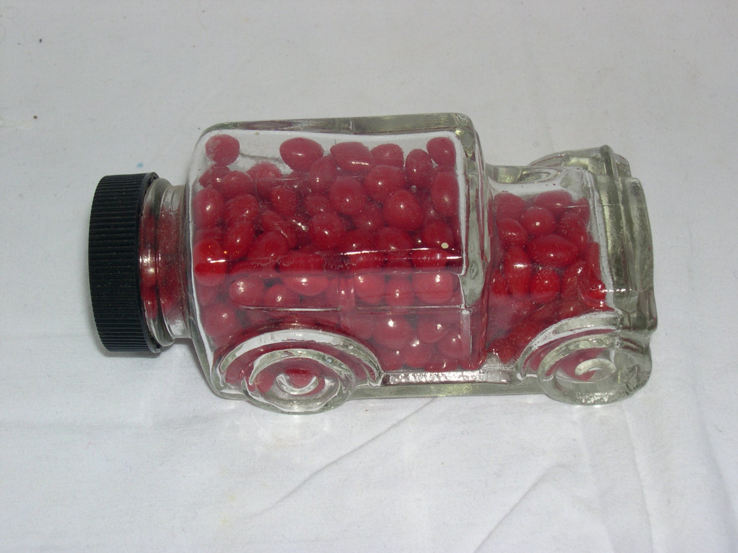 Vintage Collectible Glass Candy Container In by HouseofRube