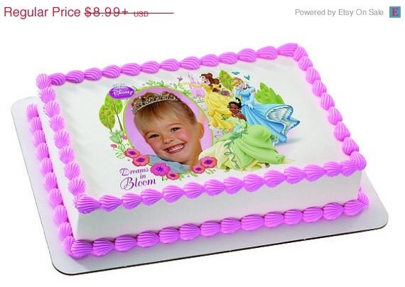 SUMMER SALE DISNEY Princess-Dreams In Bloom Edible Image Cake Topper Il_570xn