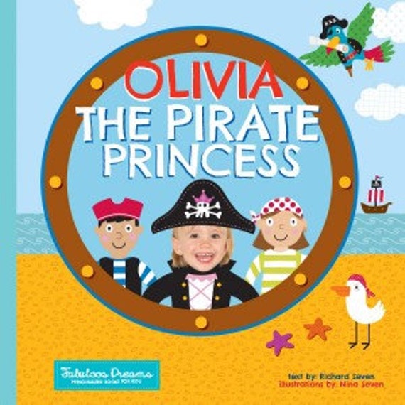 Personalized Book The Pirate Princess Personalized Children