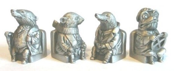 wind in the willows resin figures