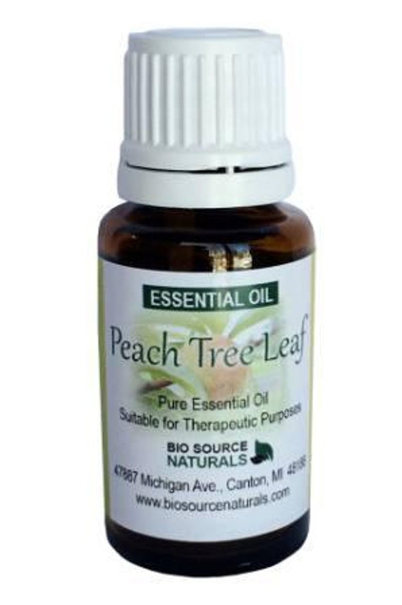 Peach Tree Leaf (Prunus persica) Absolute Essential Oil - 0.5 fl. oz / 15 ml