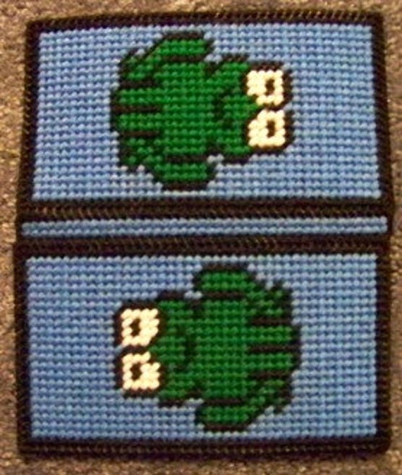 Frog Checkbook Cover Plastic Canvas Pattern