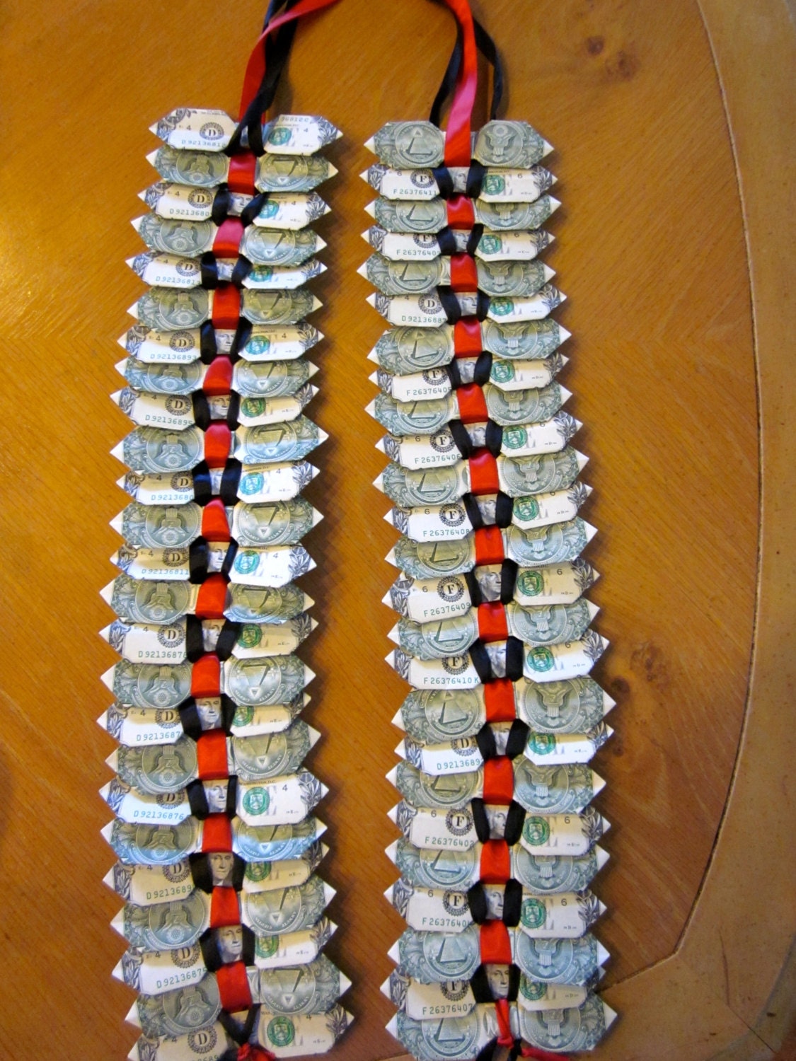 Graduation Money Ribbon Sash