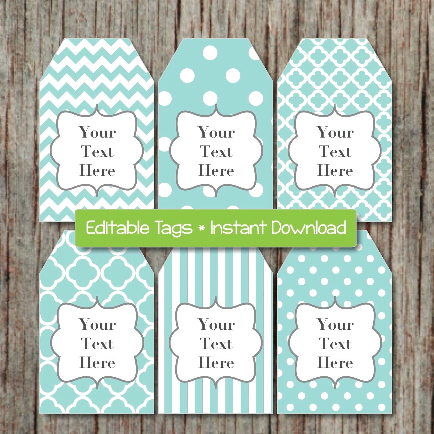 editable printable labels gift tags thank you tags jpg file