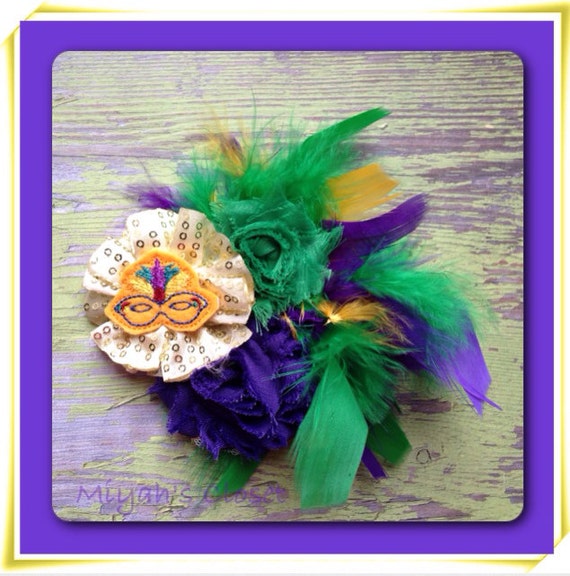 mardi gras hair items