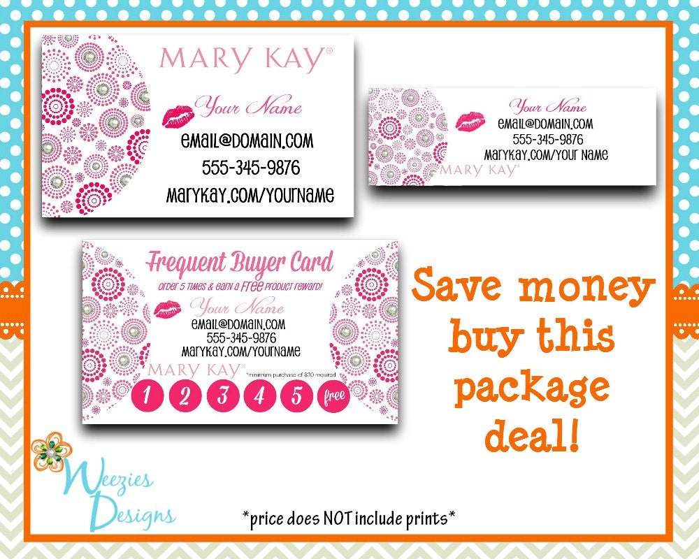 Mary Kay Business Package Business Card Direct By