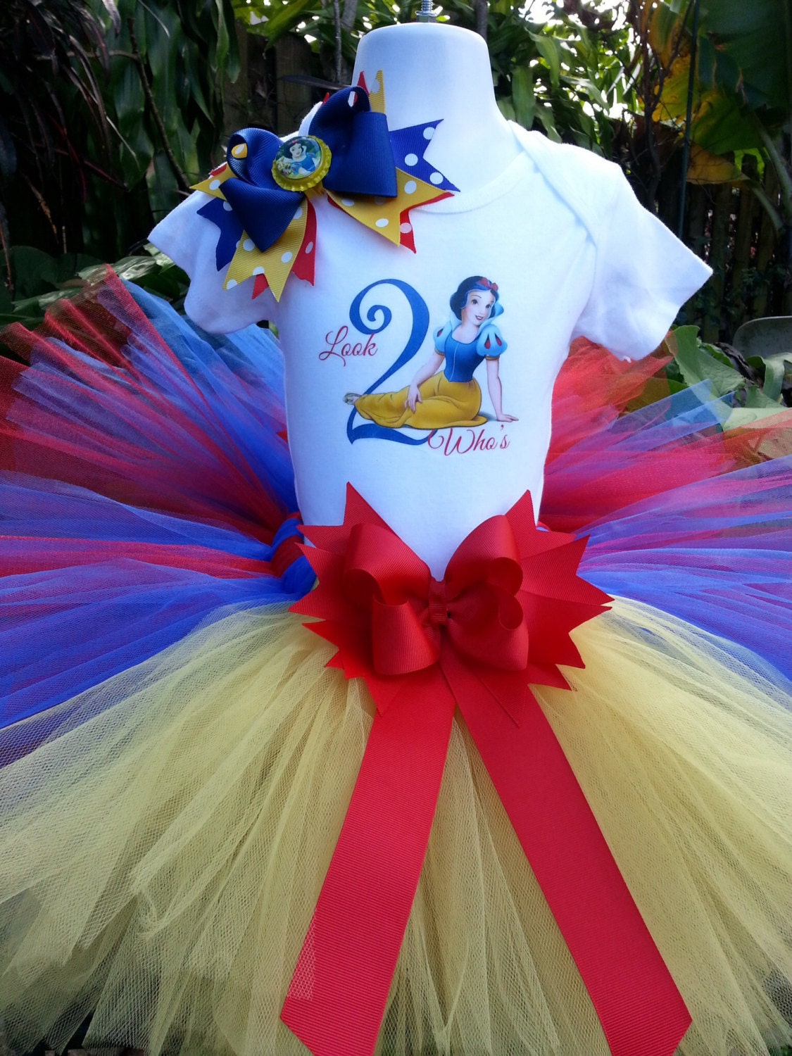 snow white tutu set