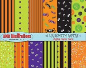 80% OFF Halloween Digital paper- AMB-401 Il_170x135