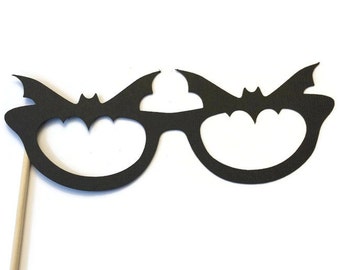 Halloween Photo Booth Prop - Bat Mask Prop- Photo Booth
