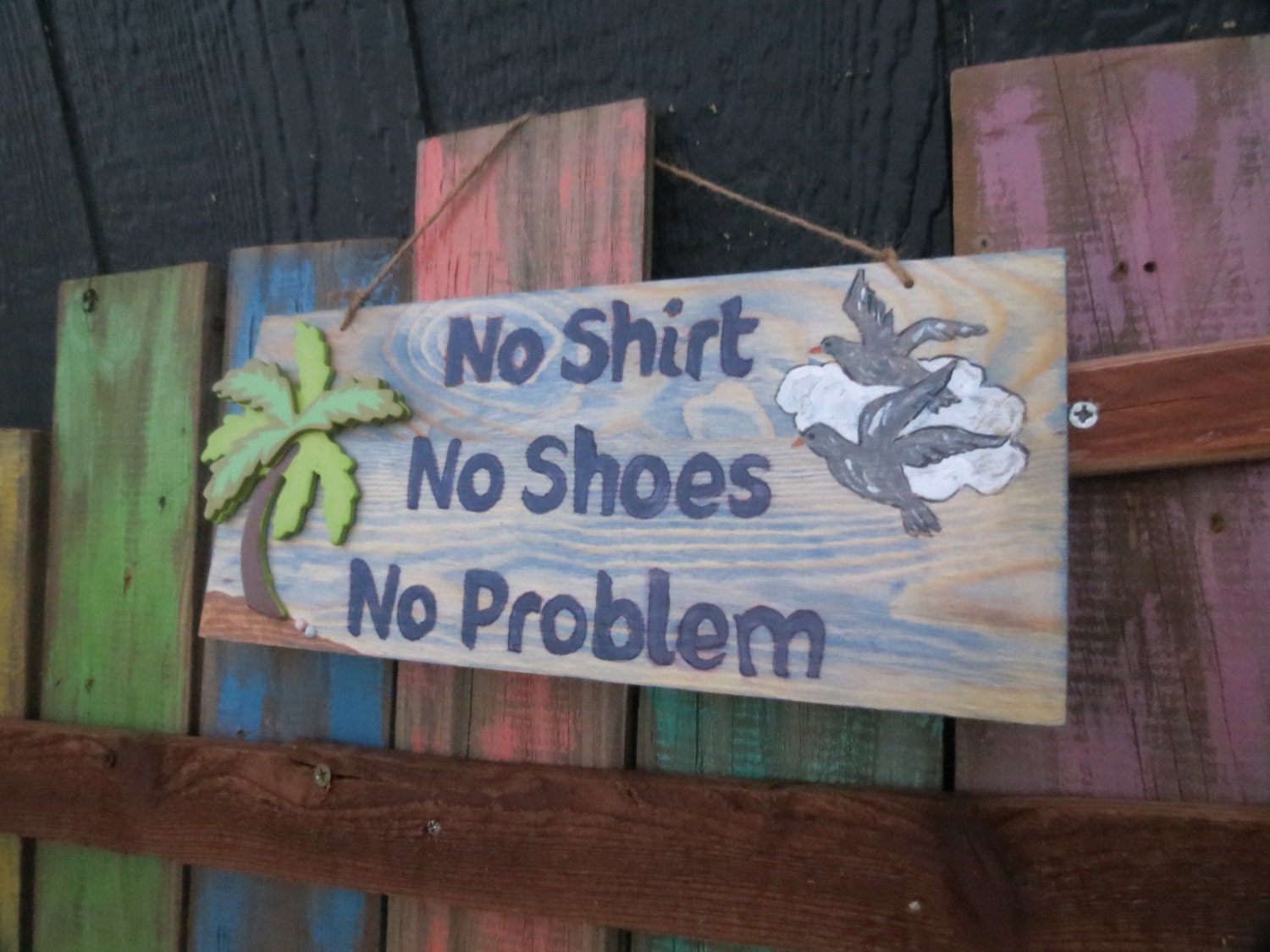 no shirt no shoes sign