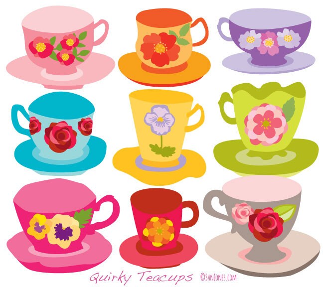 clipart tea cup and saucer - photo #36
