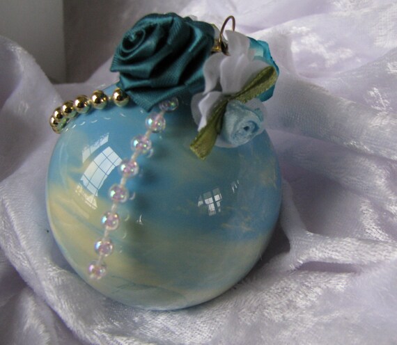 teal and gold christmas ornament set of 6 glass by teal and gold christmas ornament set of 6 glass by