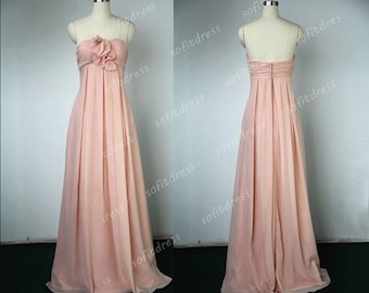 Popular items for prom dress peach on Etsy