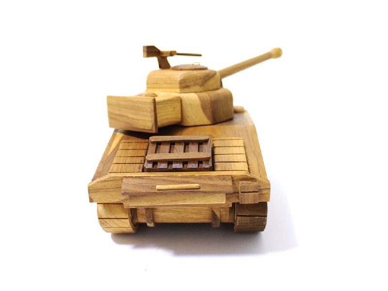 Wooden Toy Tank Model 03 in Handmade by on Etsy