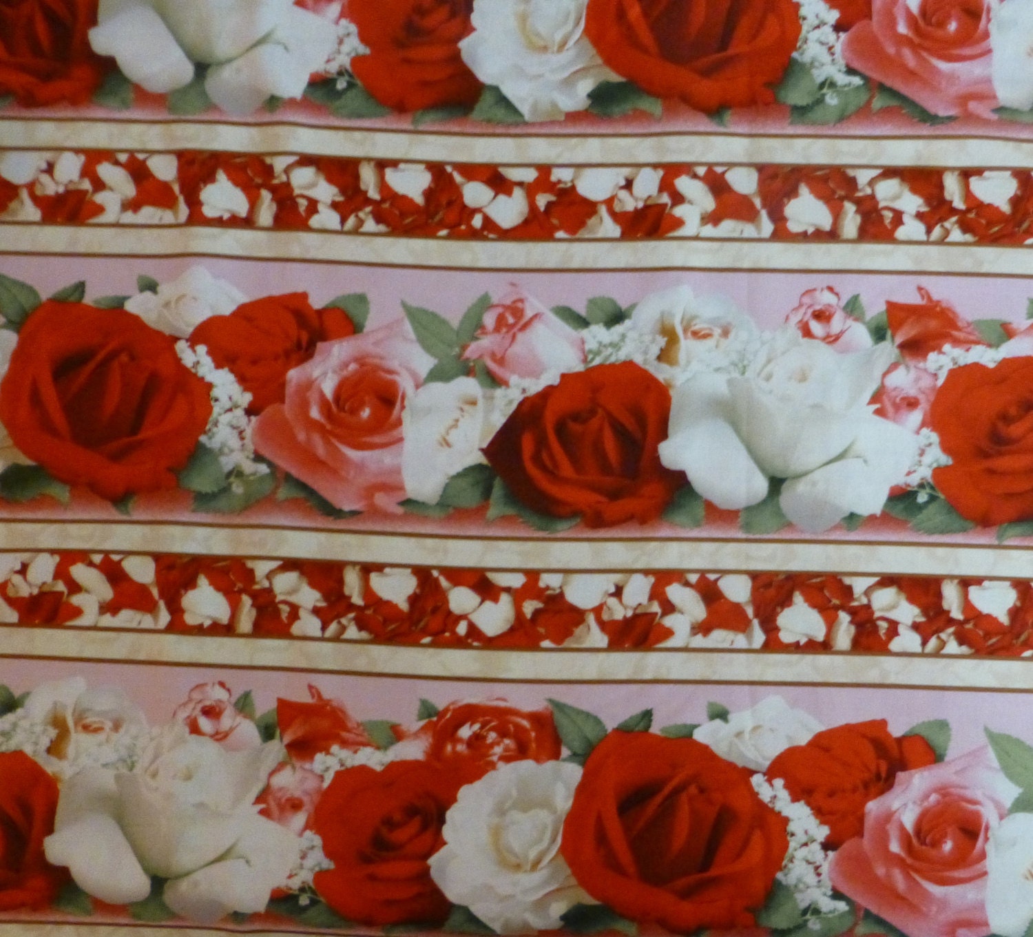 Cotton Fabric Quilt Fabric Home Decor Bed of