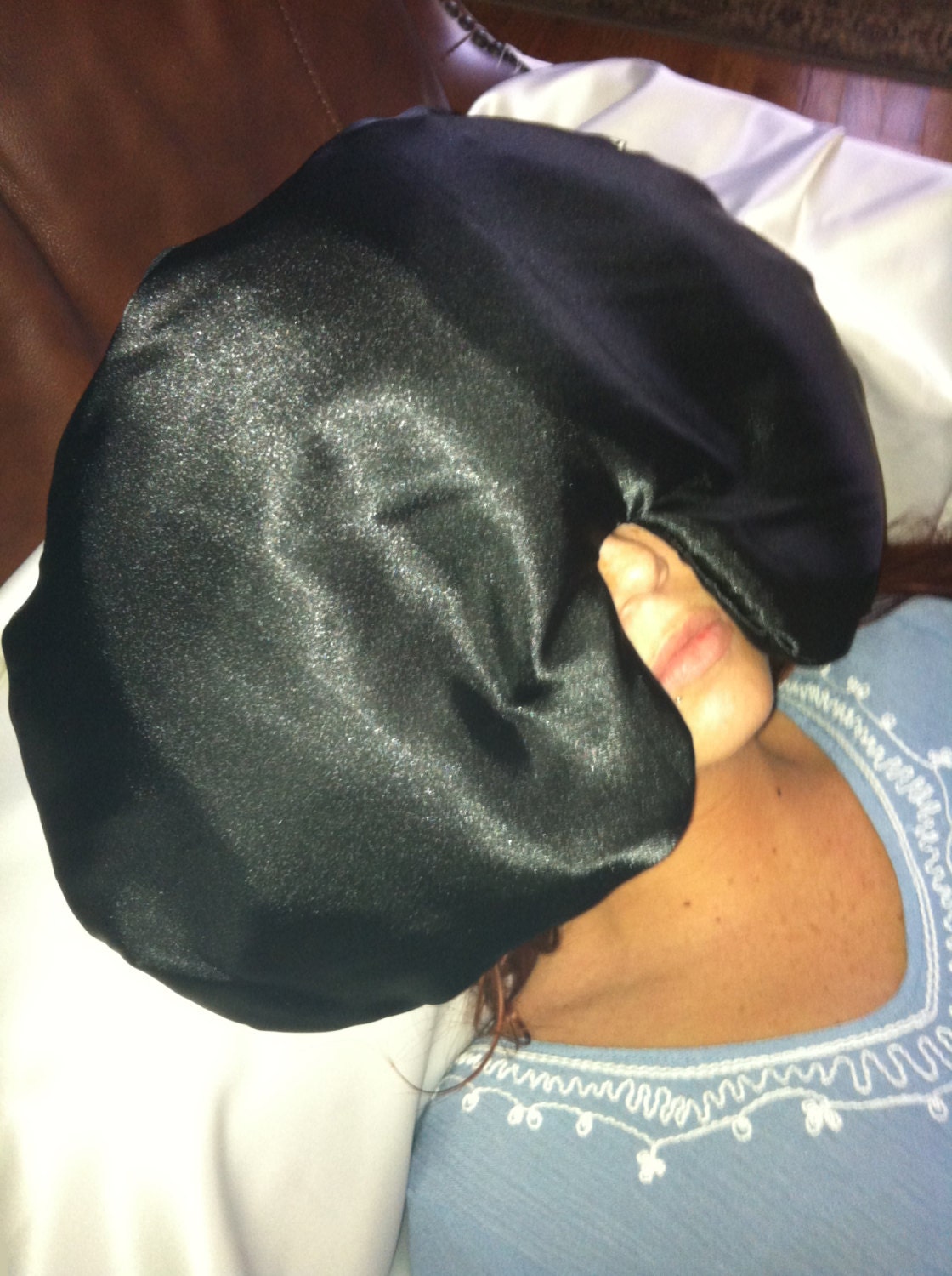 Black Winkzzz Sleep Mask Pillow