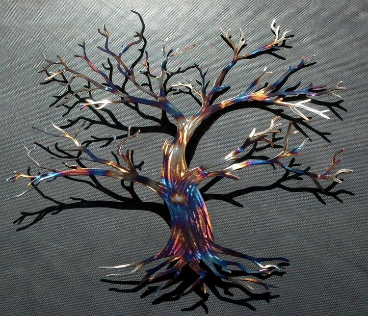 Heated Maple Tree Wall Art Wall Decor by HumdingerDesignsEtsy