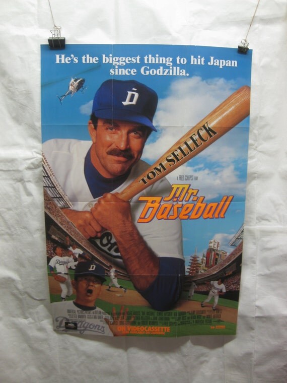 Mr. Baseball 1992 1991 Movie Poster mp132