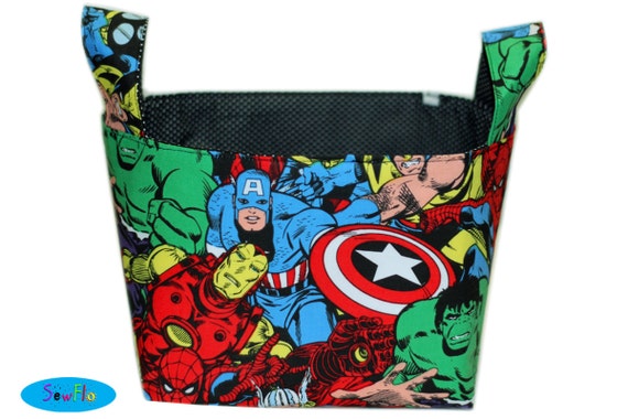 avengers toy bin organizer