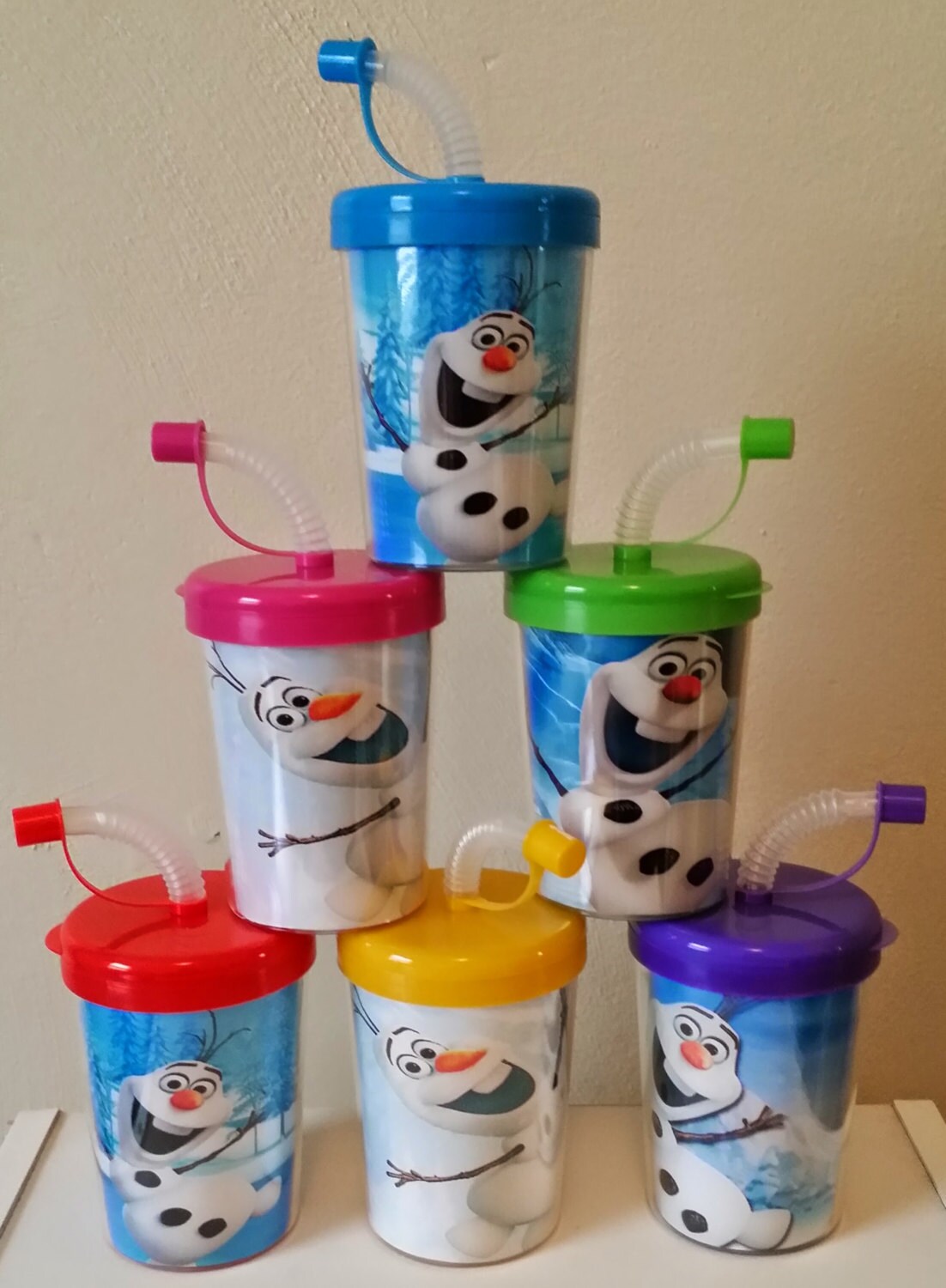 Olaf Party Favors Olaf Party Favor Cups by PartyFavorCups4u