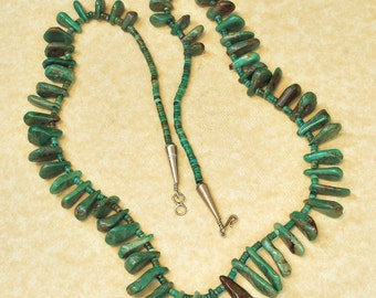 Antique 1930's Navajo Handmade Graduated by JewelryWanderlust