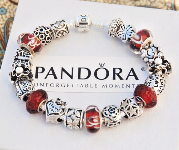 Authentic Pandora Charm Bracelet Mother's Day Free by BeadznCharmz