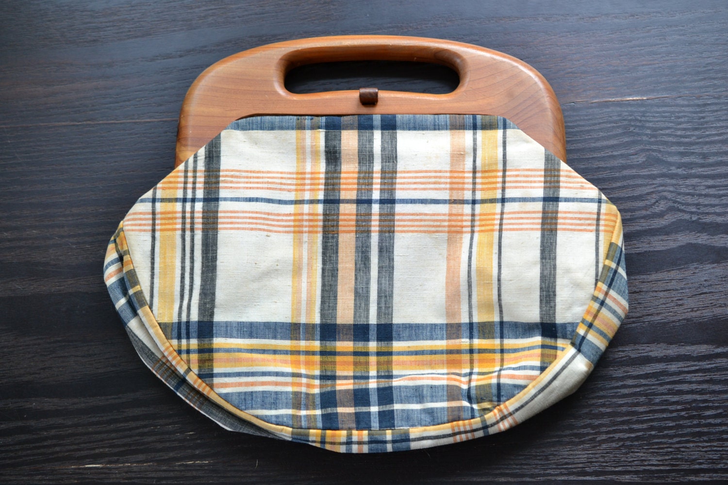 madras plaid handbags