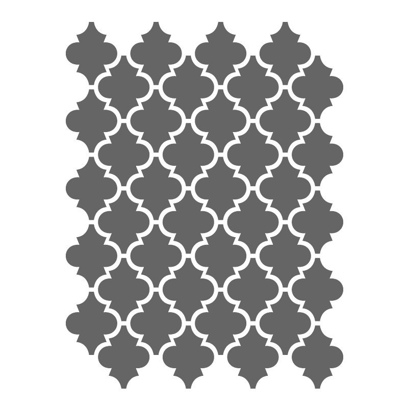 moroccan stencils template for crafting canvas diy decor wall