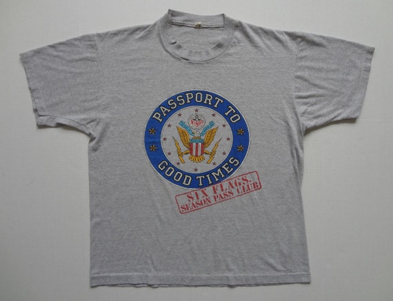 six flags tshirt