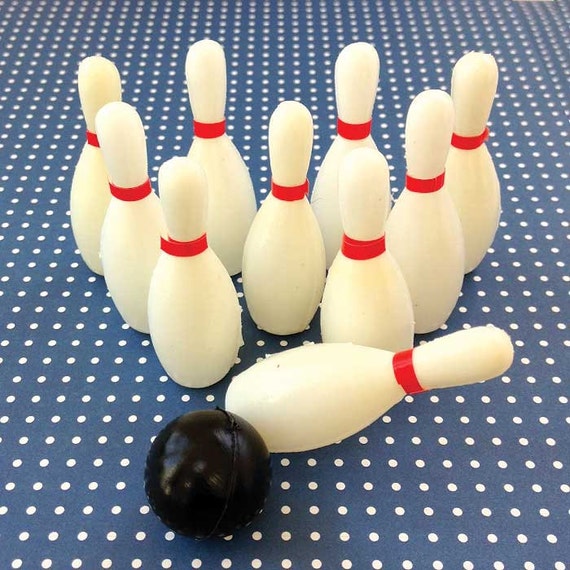 Bowling Pins and Bowling Ball Baking Set Bowling Party