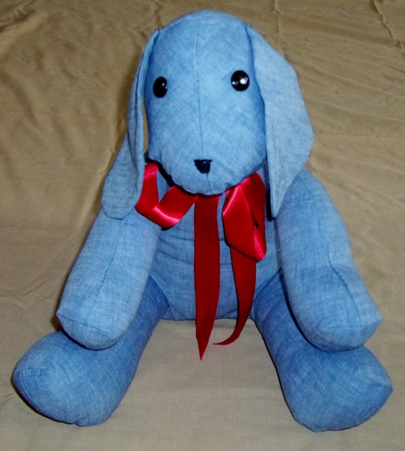 dog stuffed toy blue magic