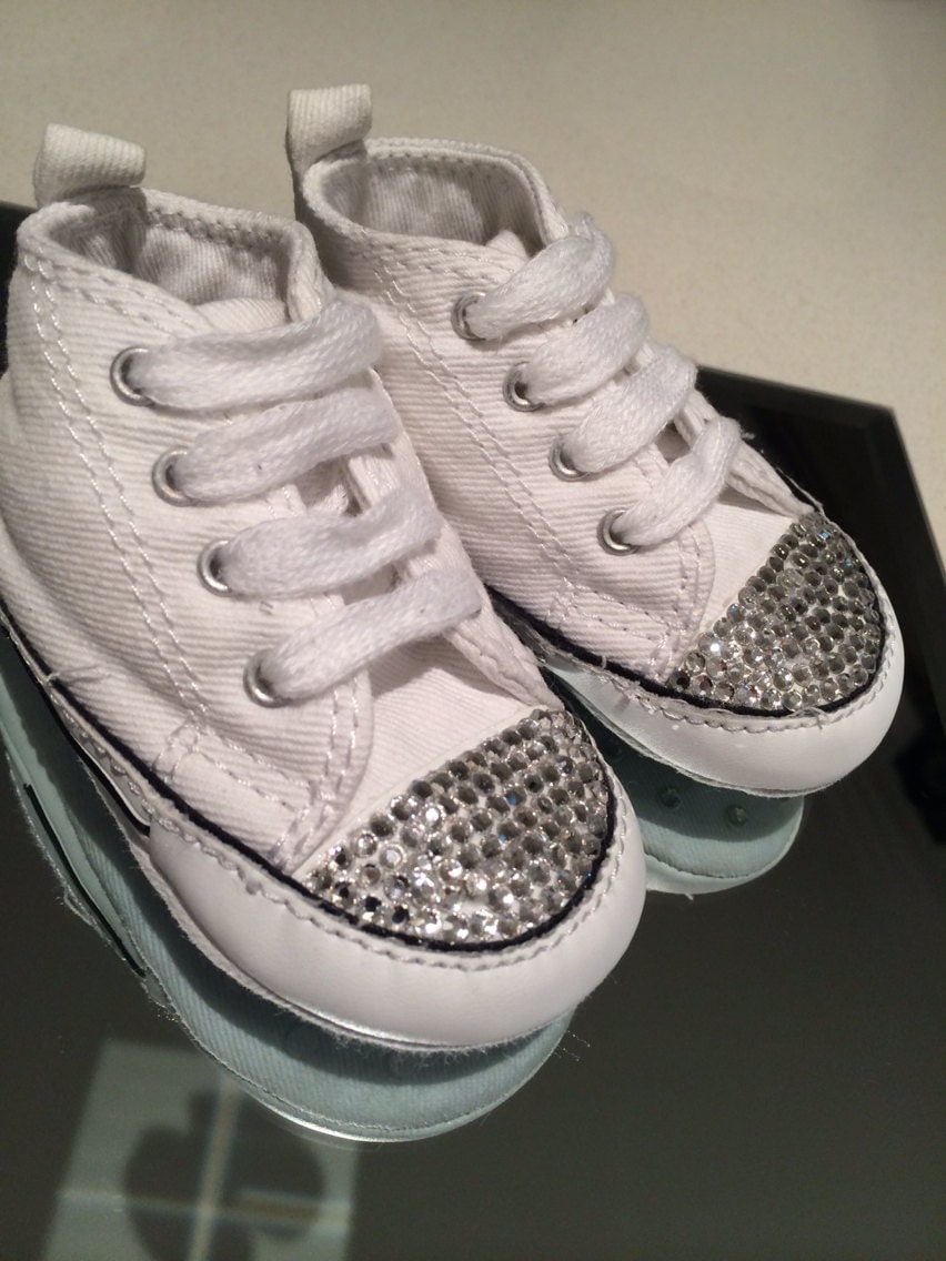 Baby rhinestone converse shoes crystal converse baby