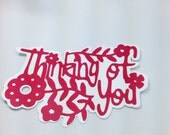 Scrapbooking - Thinking of You Die Cut Tags Il_170x135
