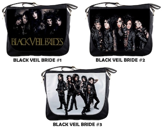 Black Veil Bride BVB Andy Biersack Messenger Bag #2 Backpack Laptop ...
