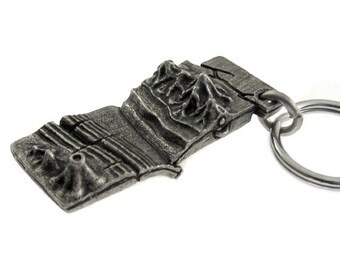 Plate Tectonics Keychain - Geology Keychain, Earth Science Keychain, Geoscience, Geologie