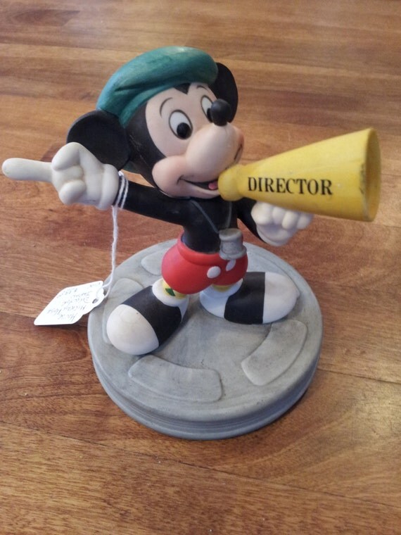 mickey mouse resin statue