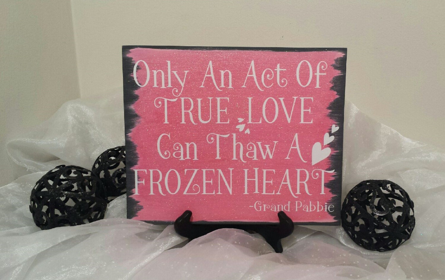 Only An Act Of True Love Can Thaw A Frozen By CraftyWitchesDecor