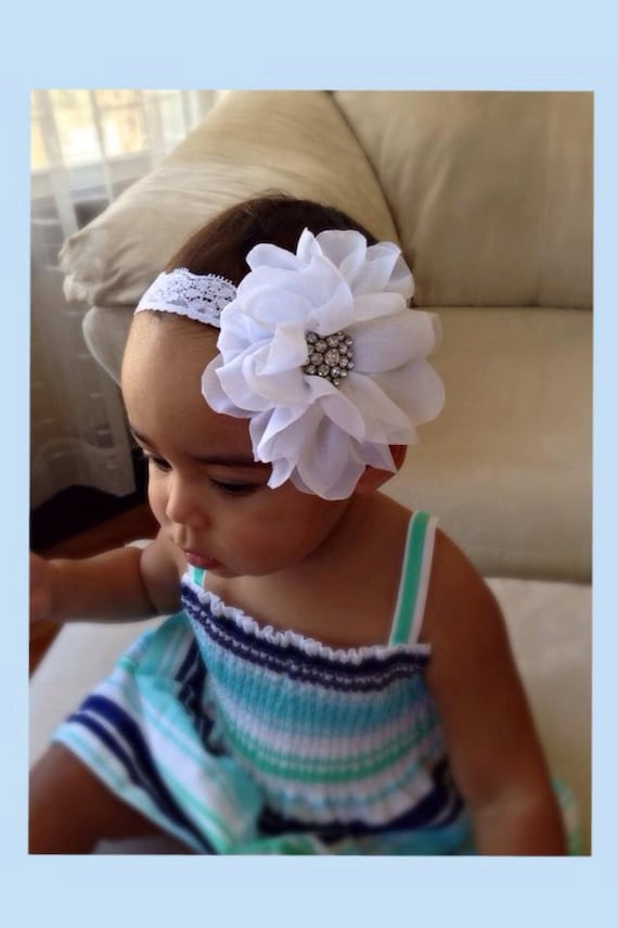 beautiful white headband baby by white lace baby headband by glamorousbaby on etsy beautiful white headband baby by white lace baby headband by glamorousbaby on etsy