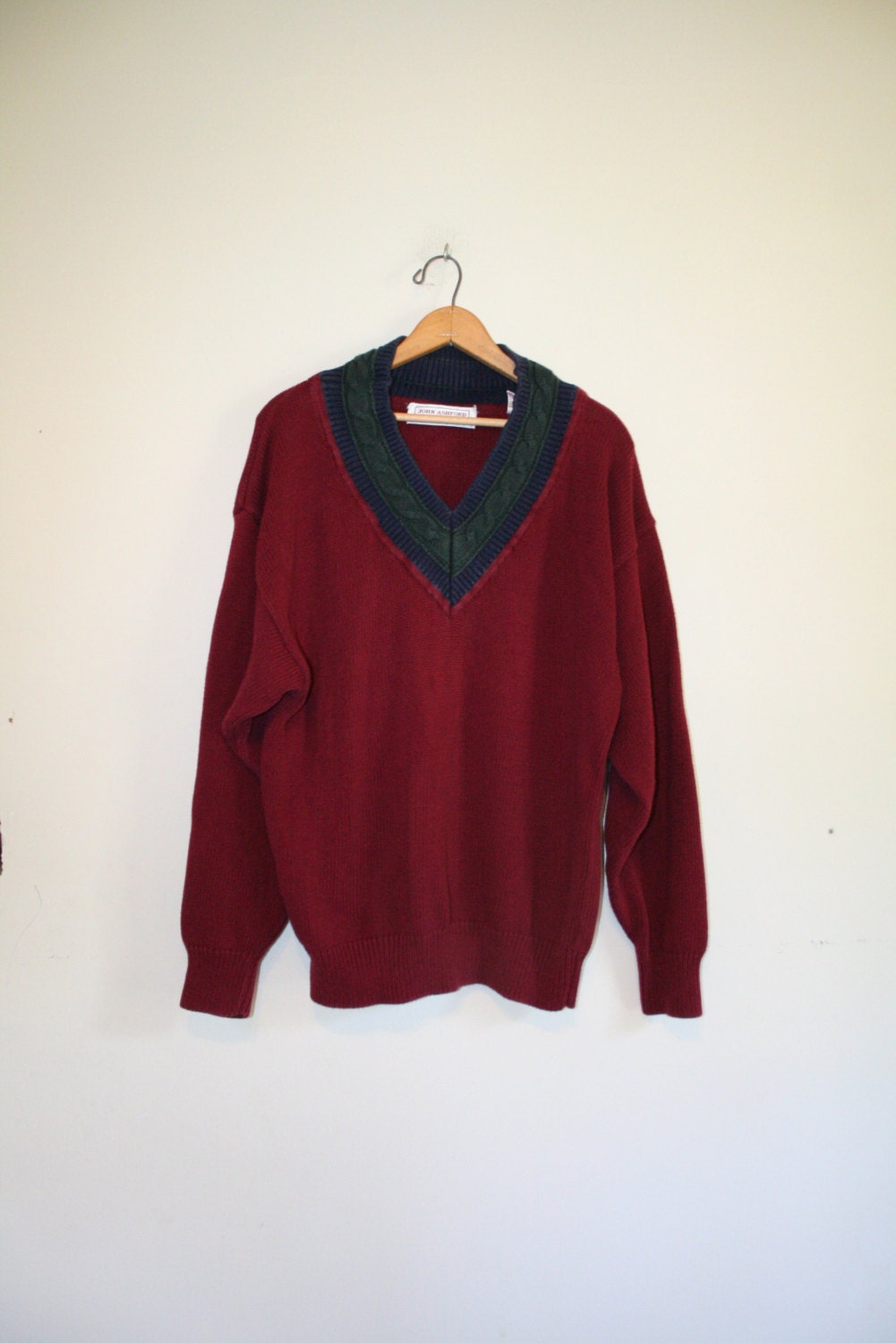 IVY LEAGUE SWEATER // 80s // 90s // pullover // by GUTTERSHOP