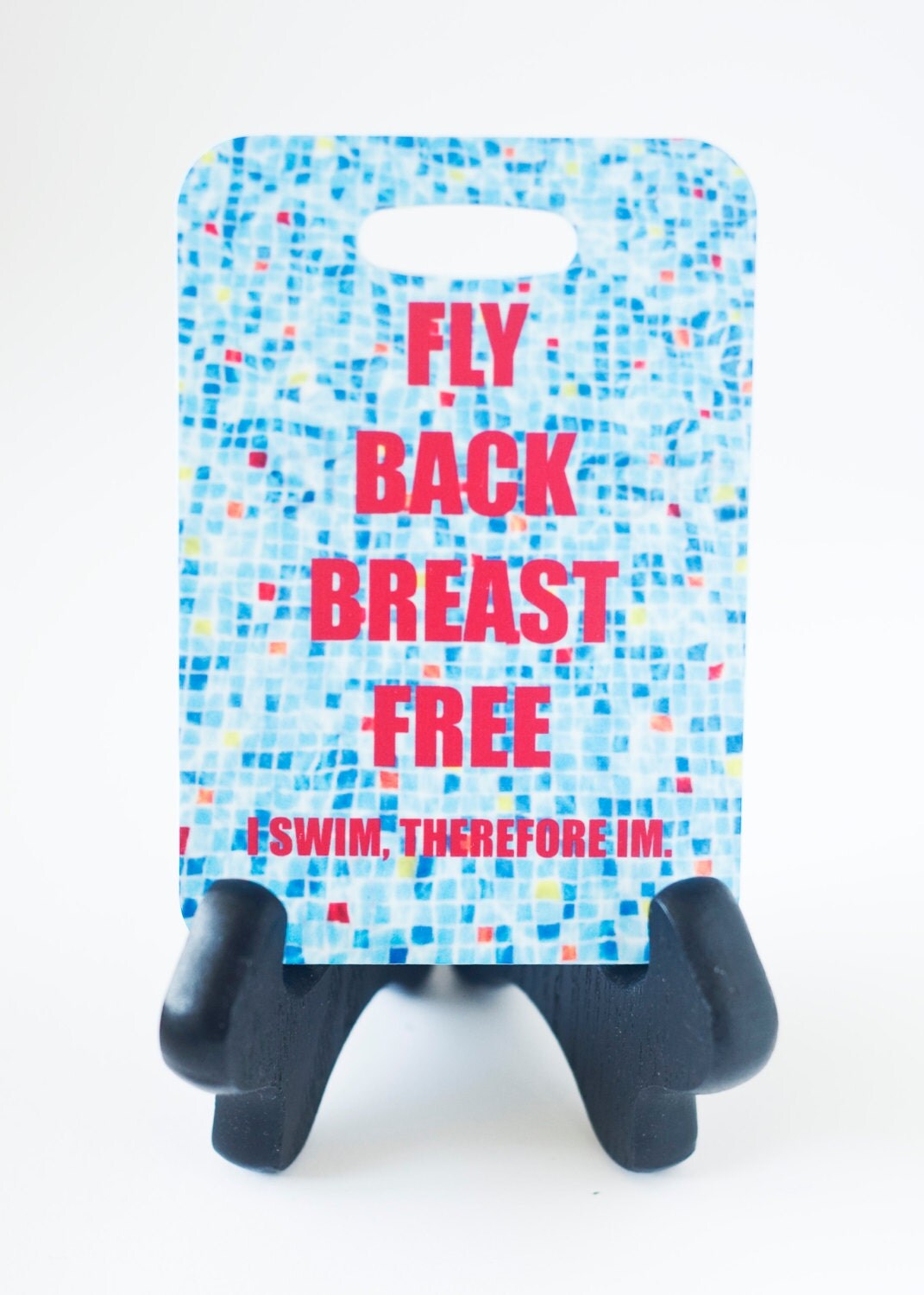 Fly Back Breast Free Swim Bag Tag Sport Bag Tag Swim Team