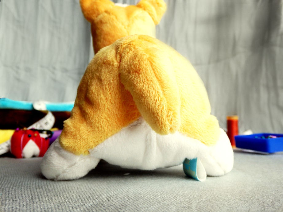 corgi plush sewing pattern