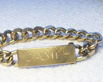 gold bracelet speidel electroplate chain james mens popular items