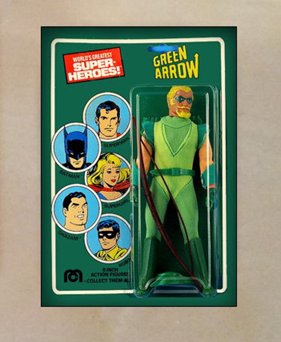 green arrow mego