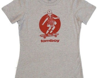 Vintage skateboard shirt womens graphic tee skateboard t shirt tomboy skateboarder gift