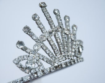 Vintage Rhinestone Tiara