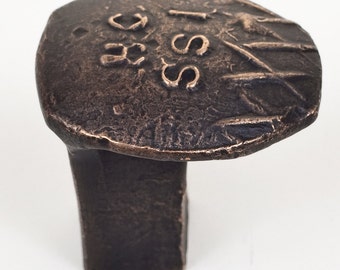 Cabinet Knob: Railroad Spike Knob