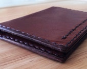 A slim design kangaroo leather card holder