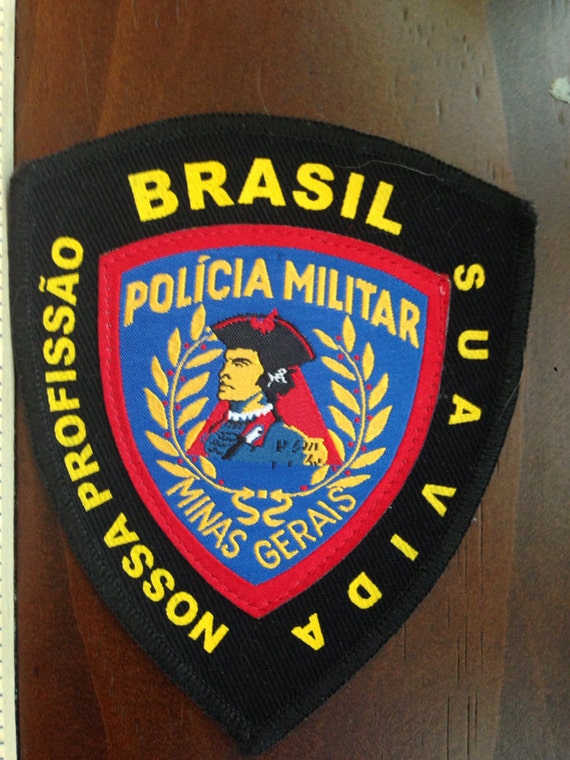 Brazilian Military Police Patch by YesterYearAmericana on Etsy