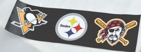 Items similar to 2 STEELERS PENGUINS PIRATES Pittsburgh